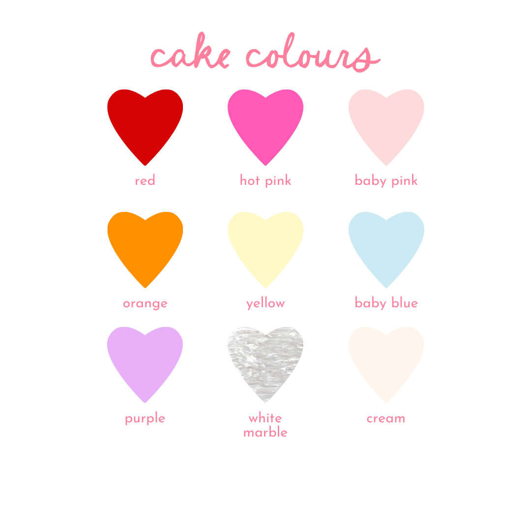 cake blanchett - custom vintage cake earrings
