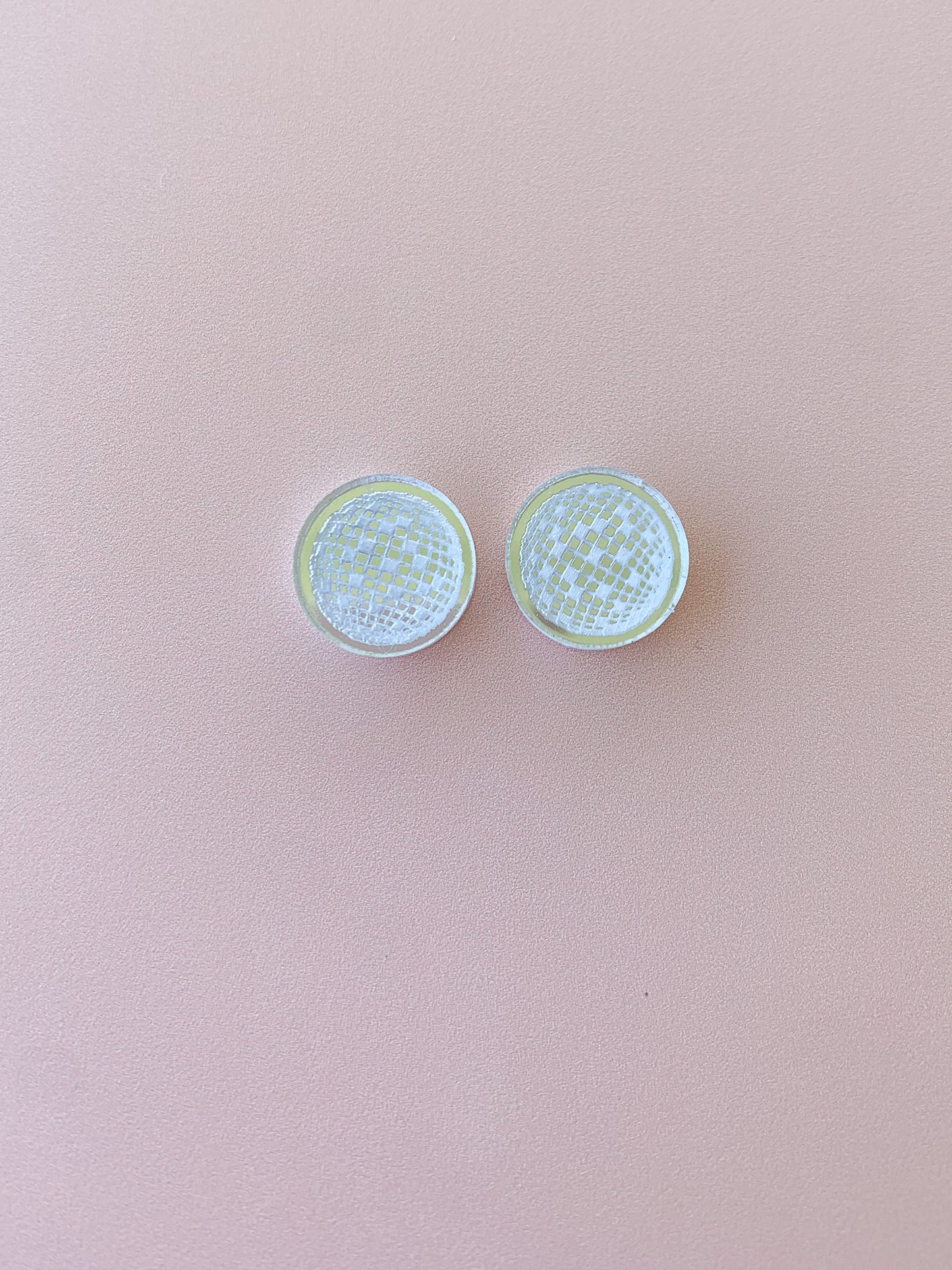 mirrorball mini studs