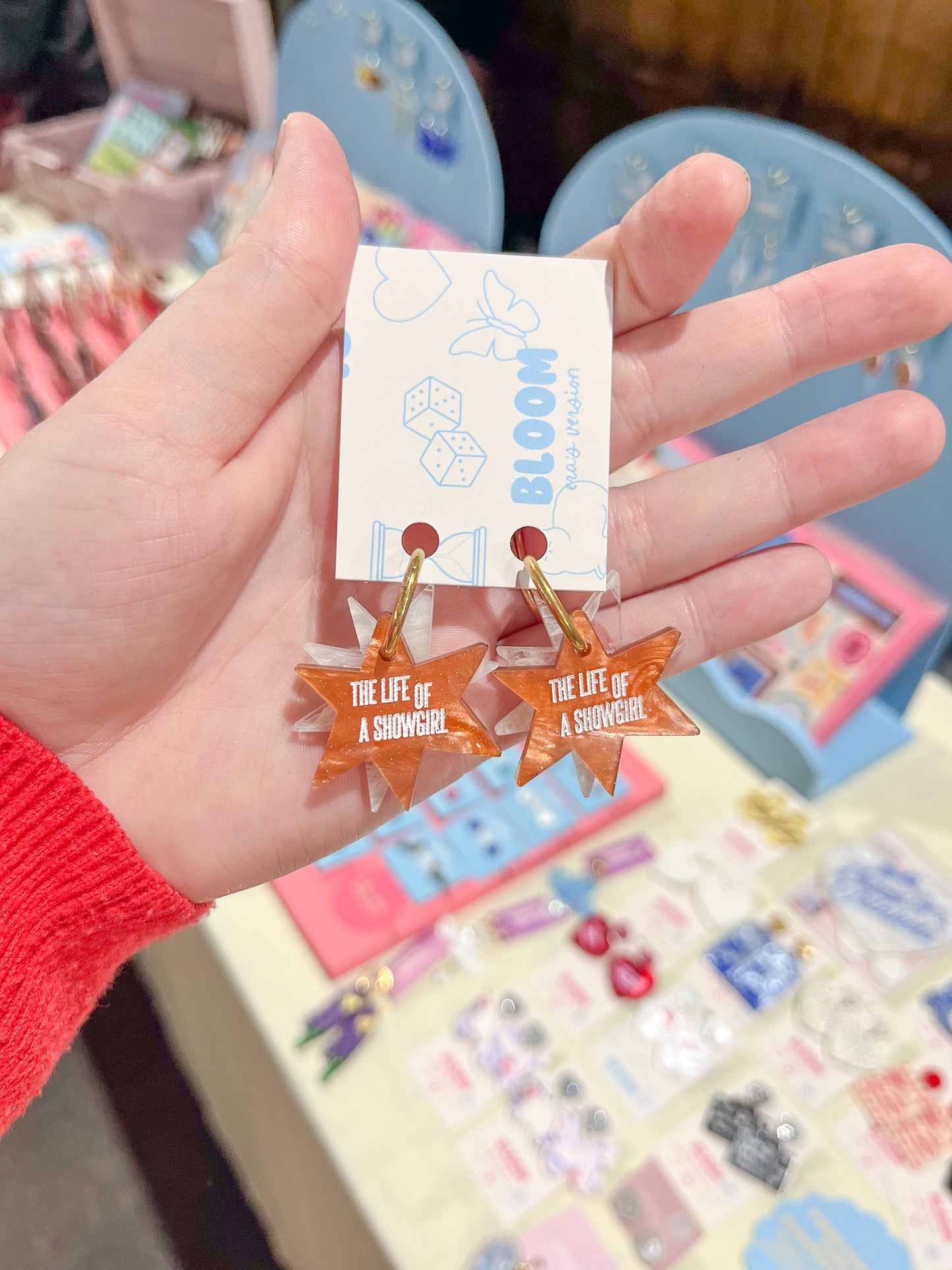 the life of a showgirl star hoops