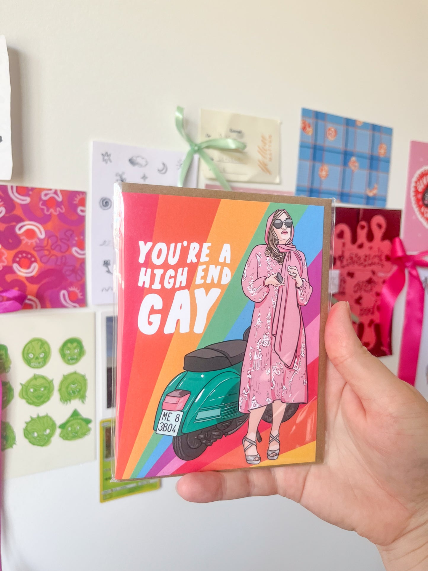 you're a high end gay - jennifer coolidge card