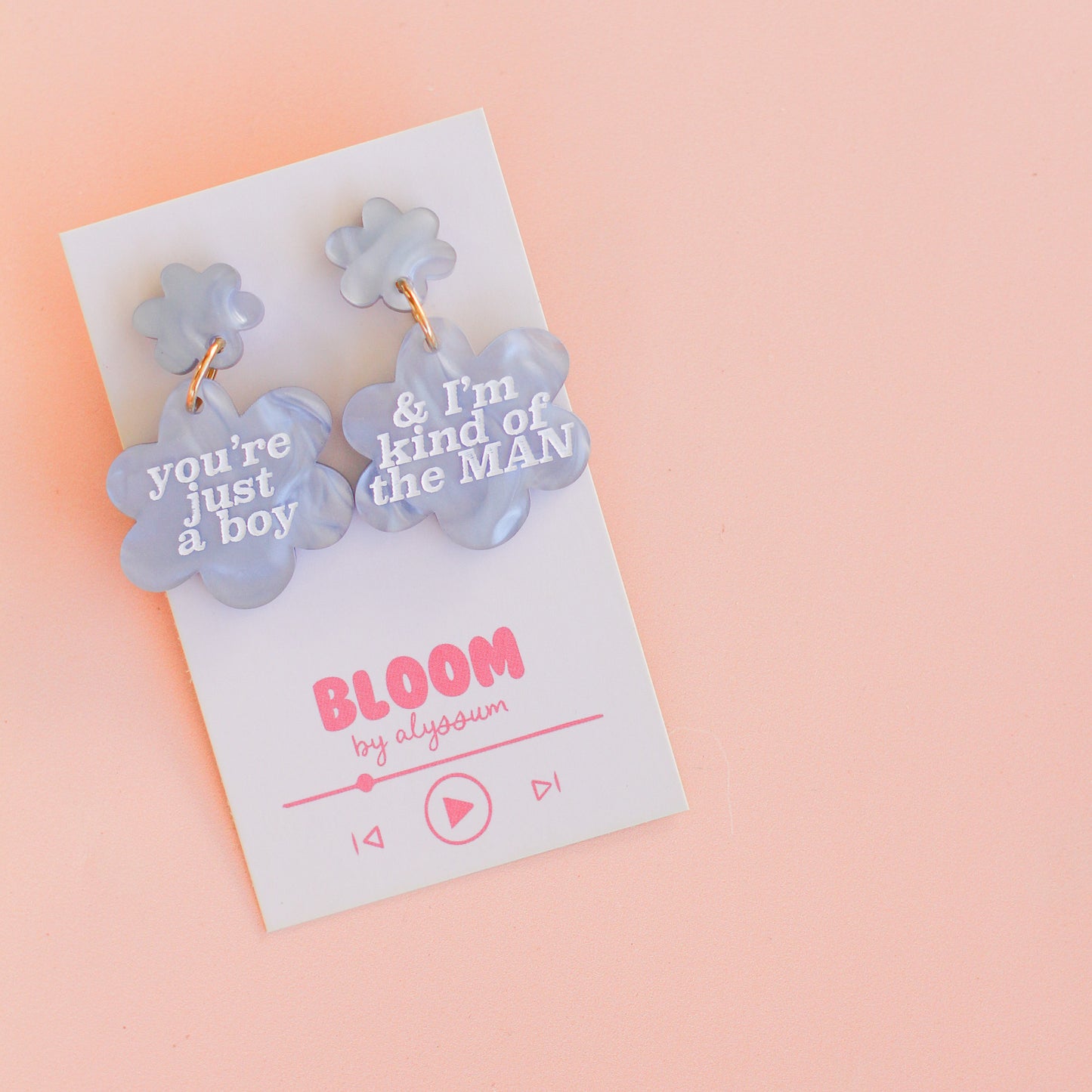 you're just a boy dangles