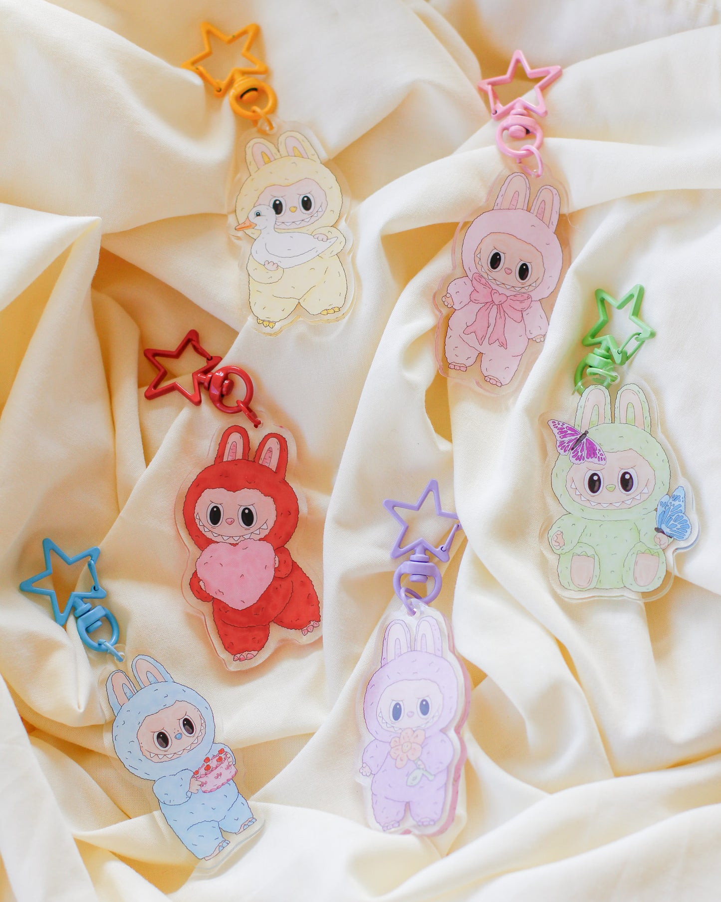 babubu keychain blind box
