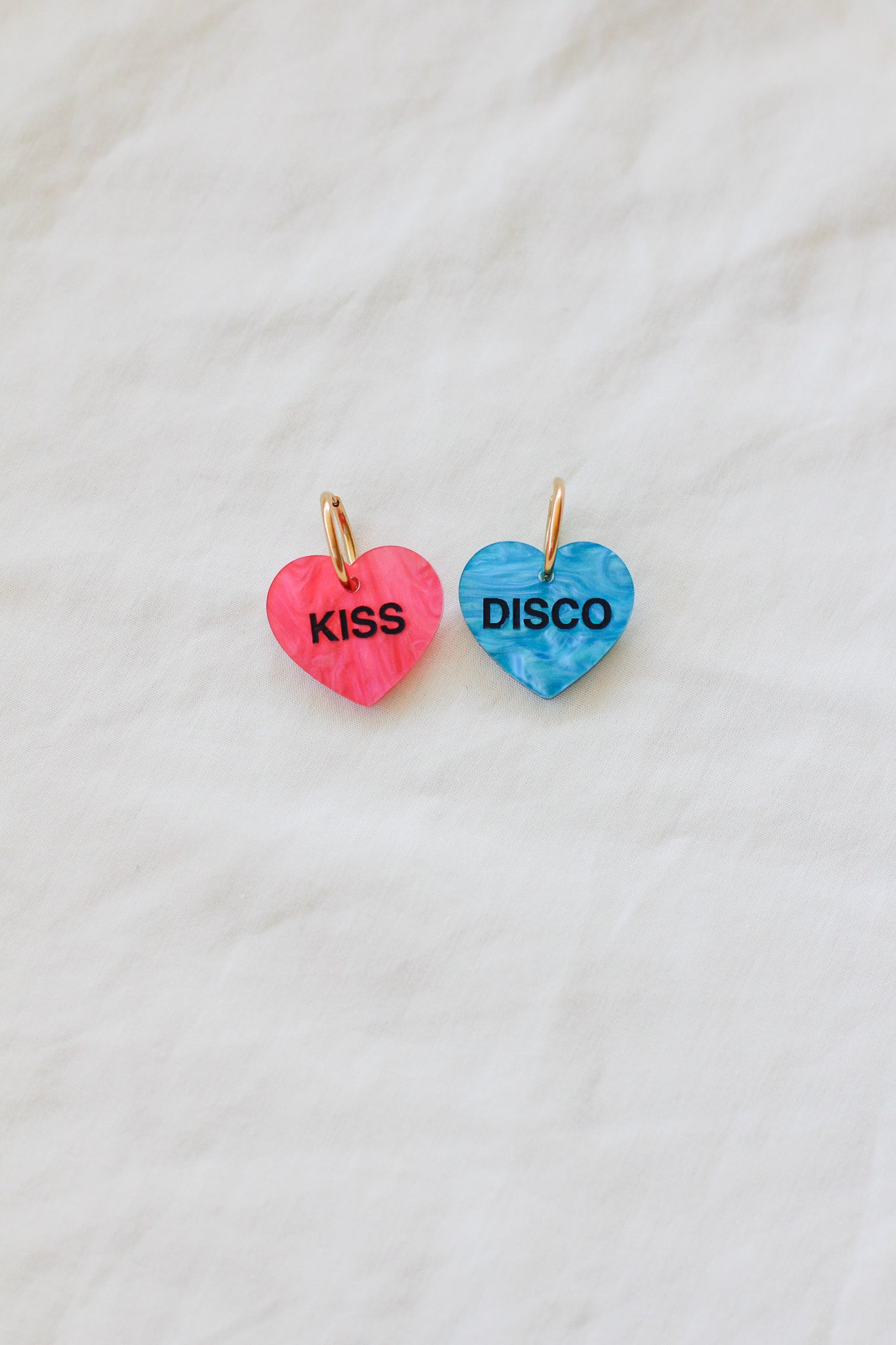 CUSTOM harry heart hoops