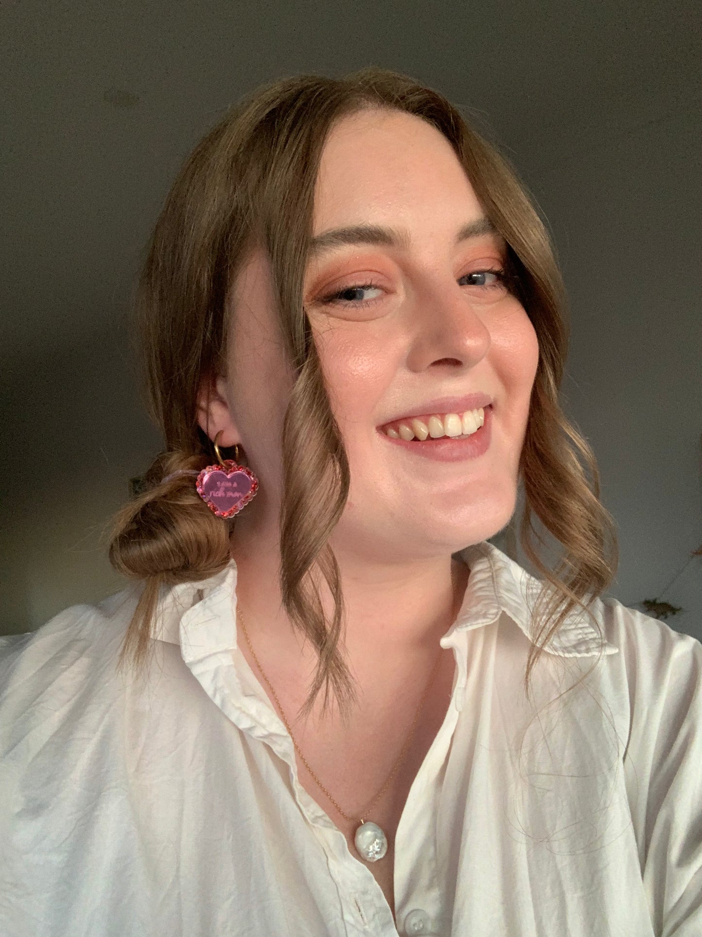 julia - not now locket hoops