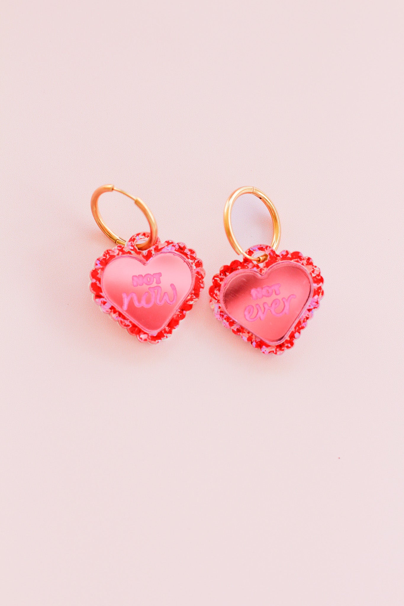 julia - not now locket hoops