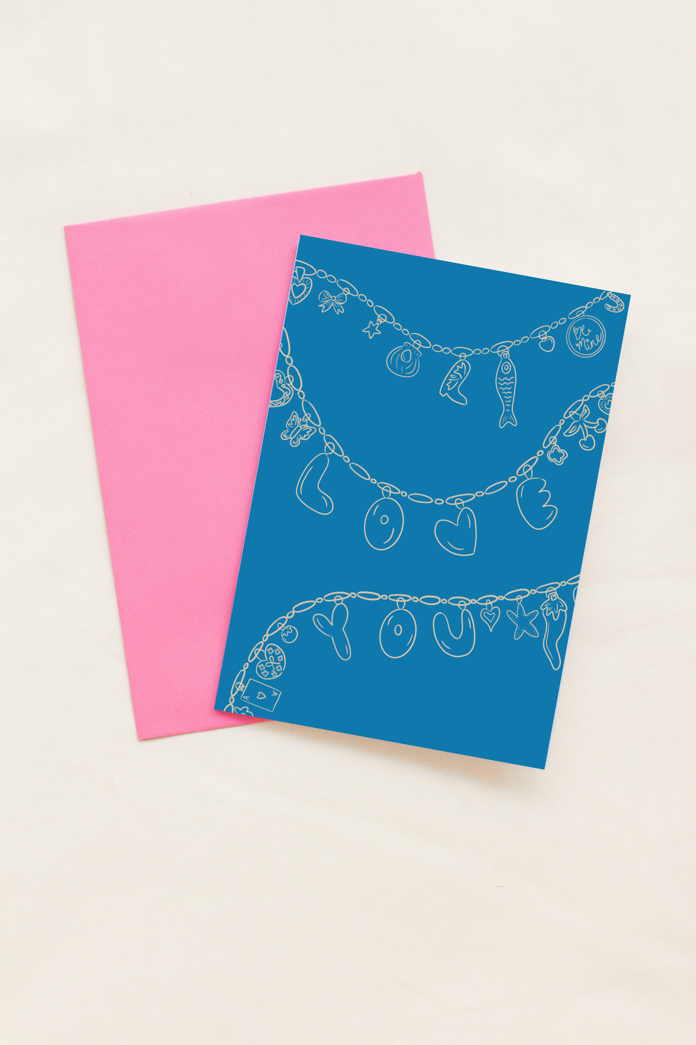 charm me - greeting card