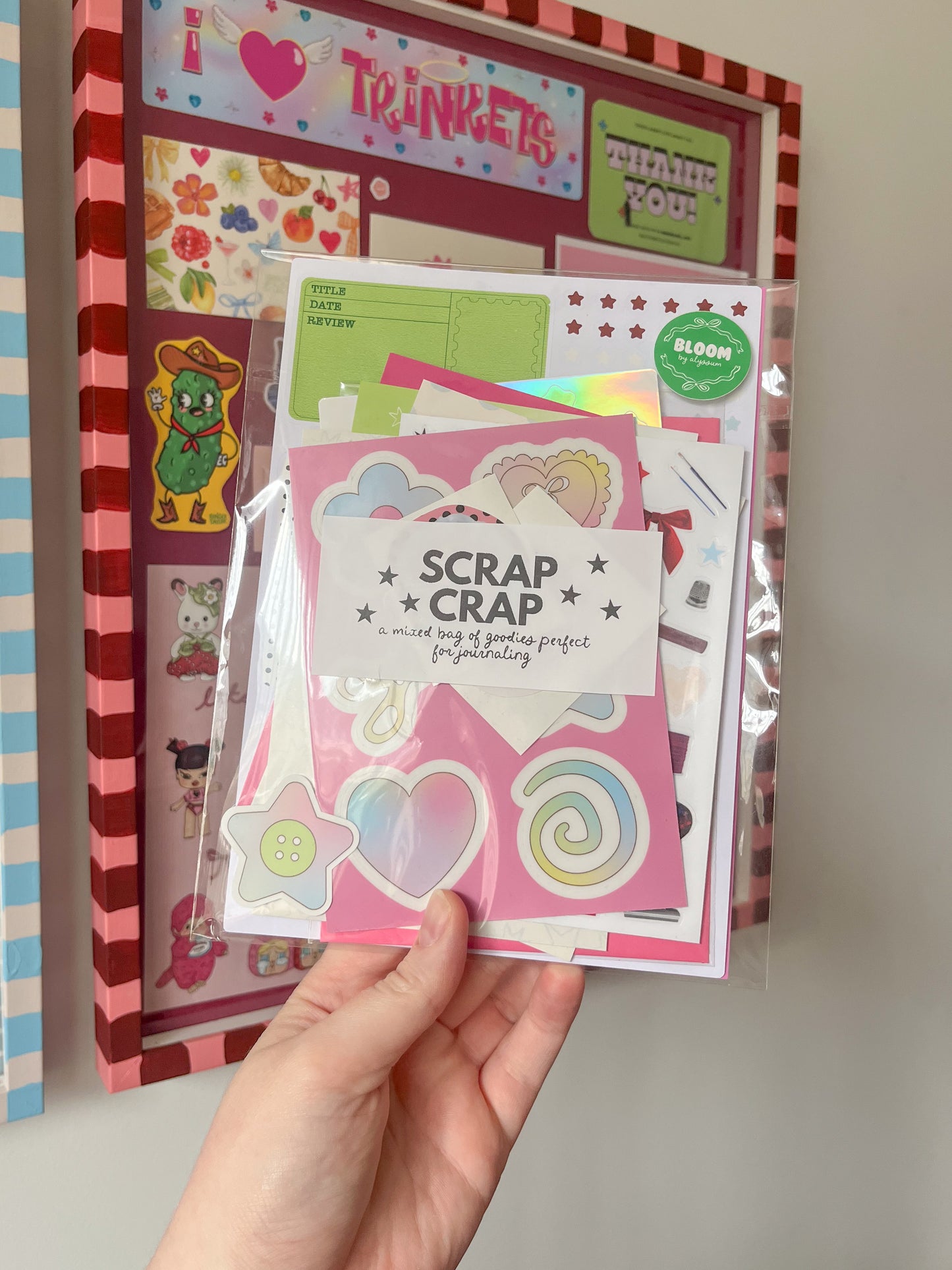 SCRAP CRAP ✷ junk journal bundle