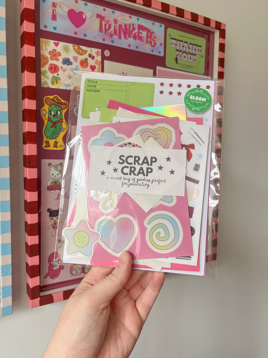SCRAP CRAP ✷ junk journal bundle