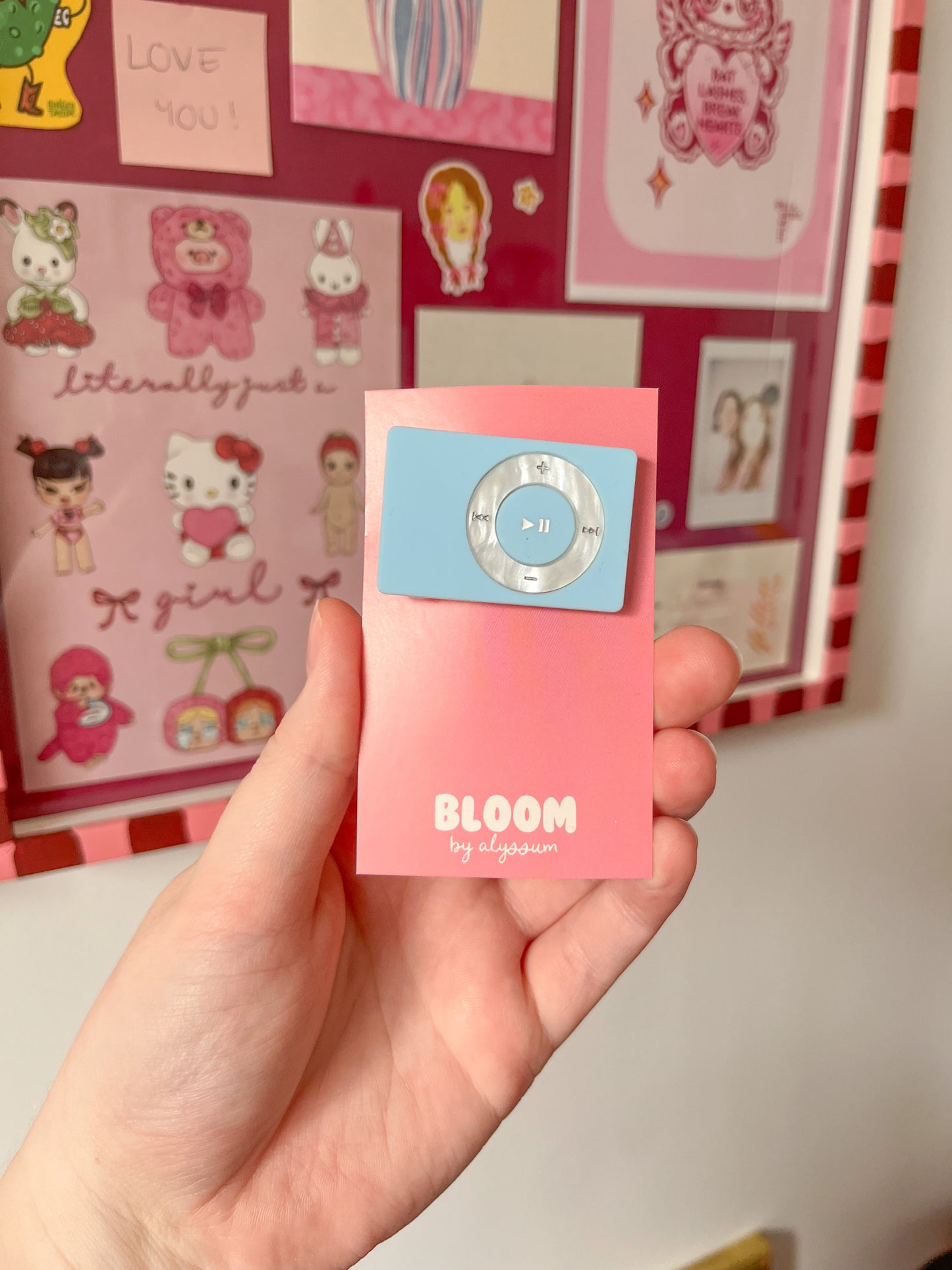 rhi - shuffle music player hair clip