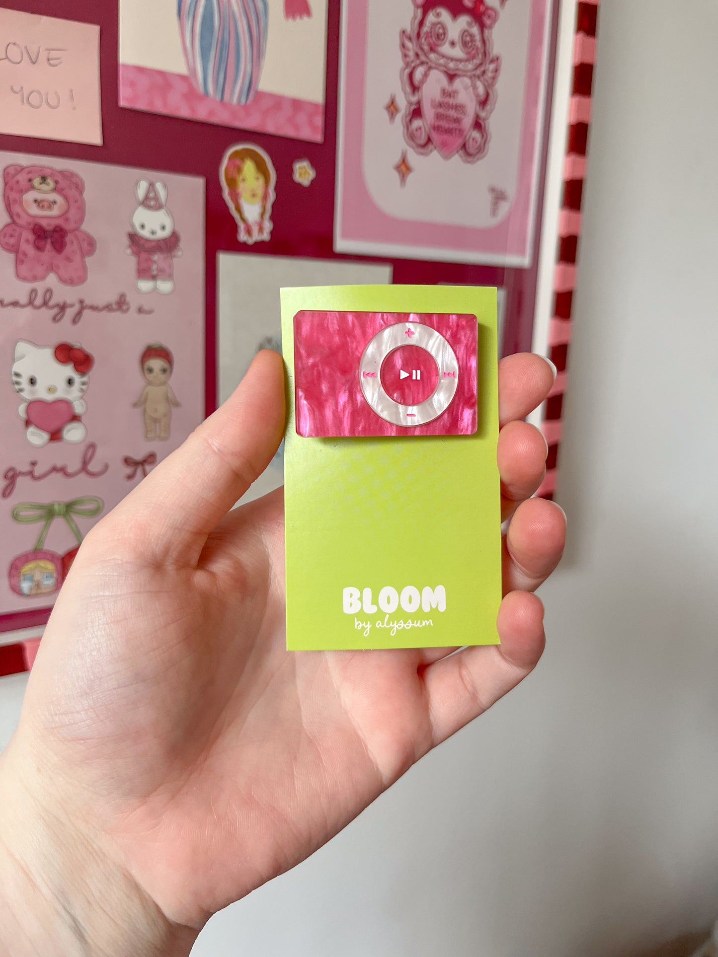 rhi - shuffle music player hair clip
