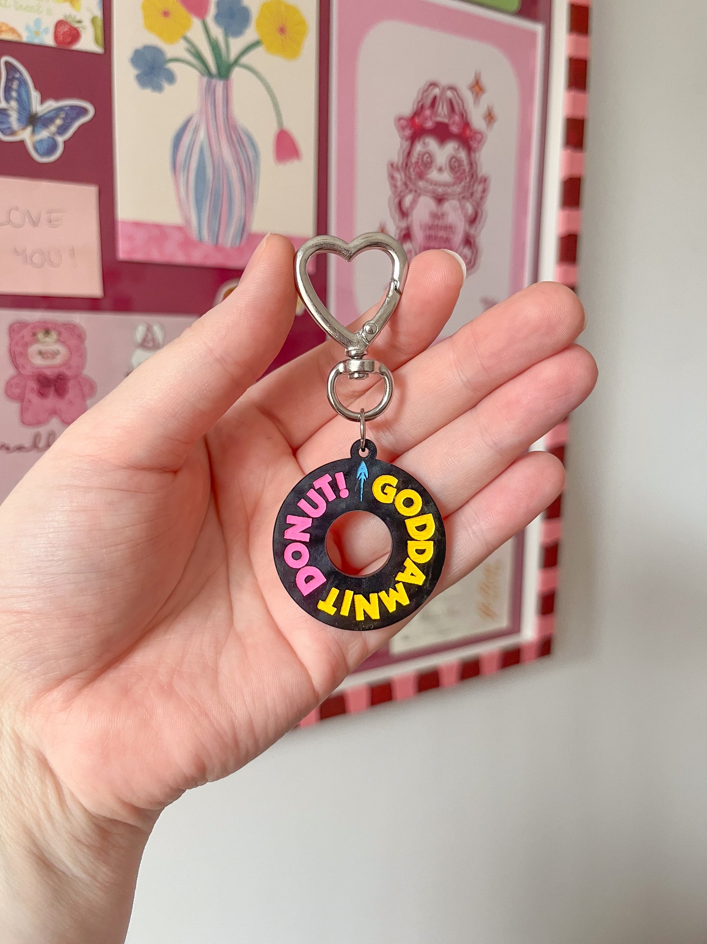 dungeon crawler carl inspired keychain