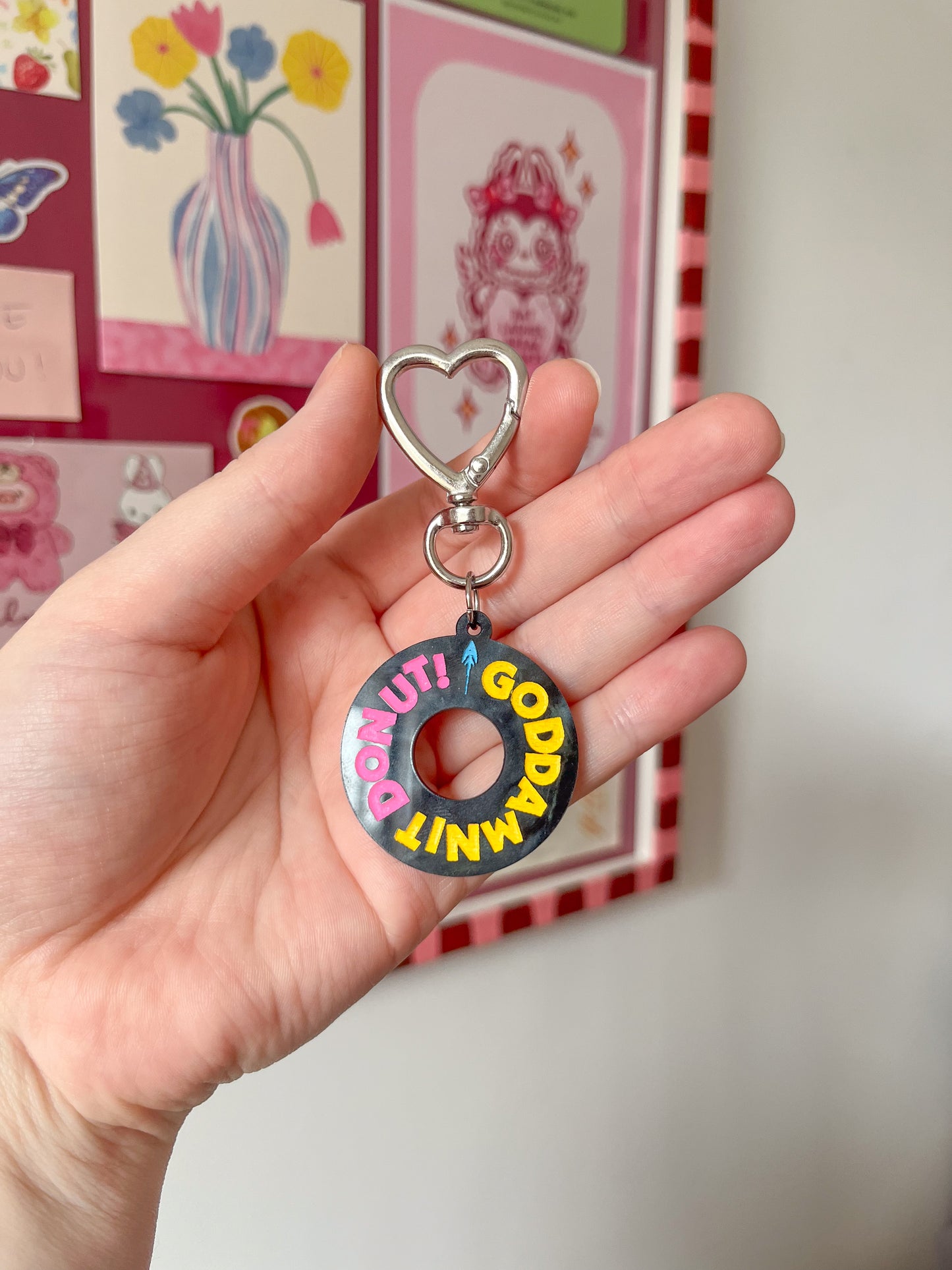 dungeon crawler carl inspired keychain