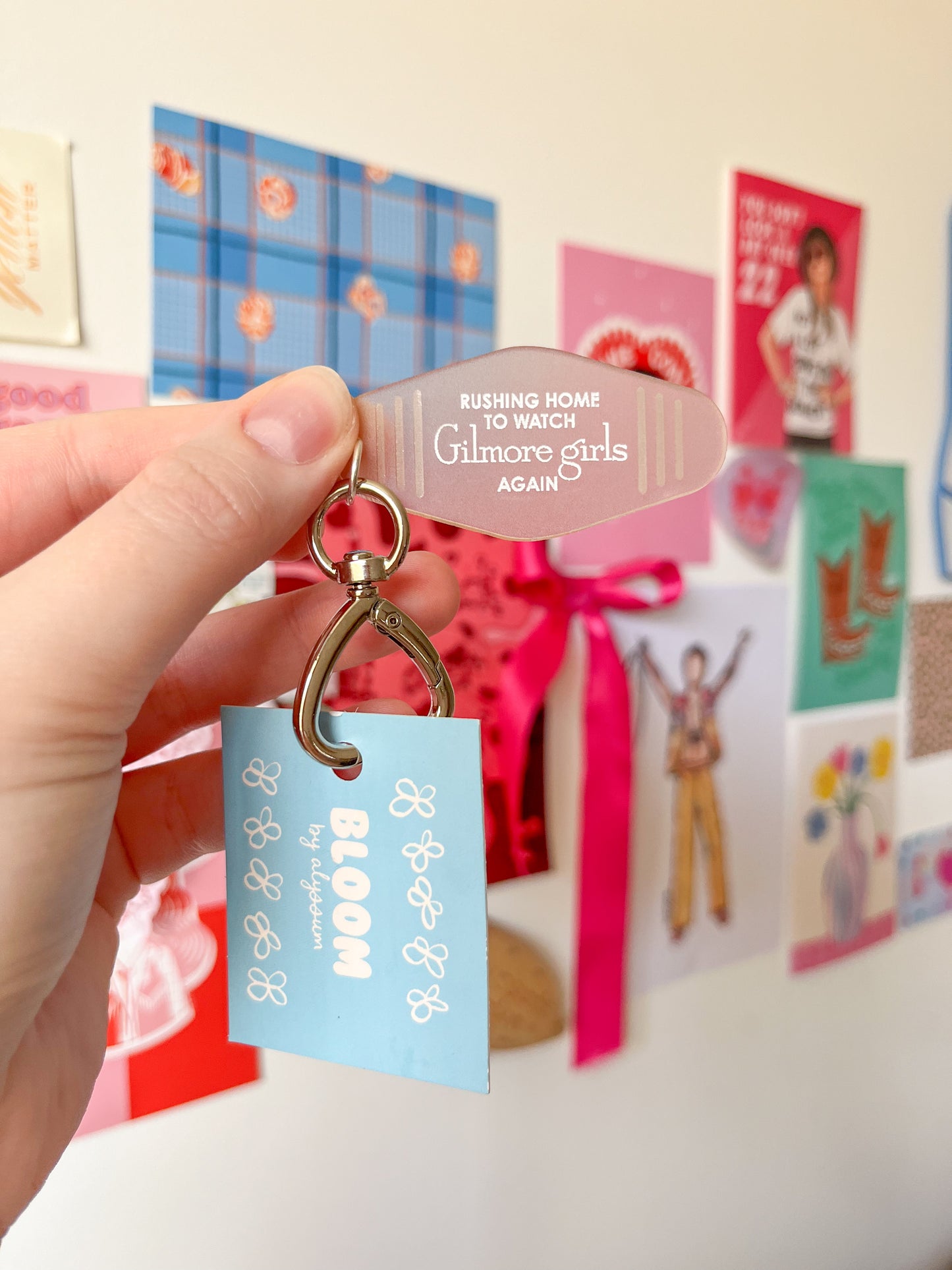 gilmore girls keychain