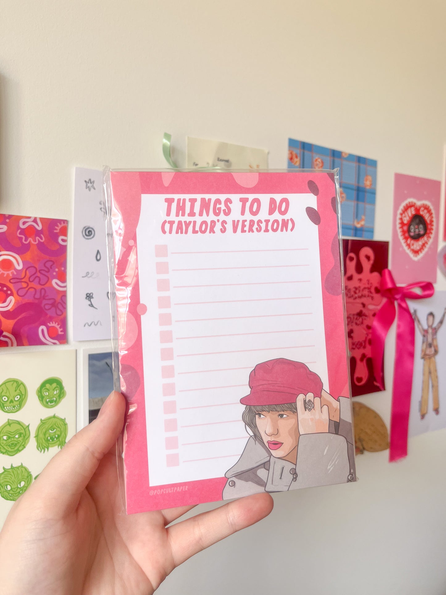 things to do (taylor's version) notepad