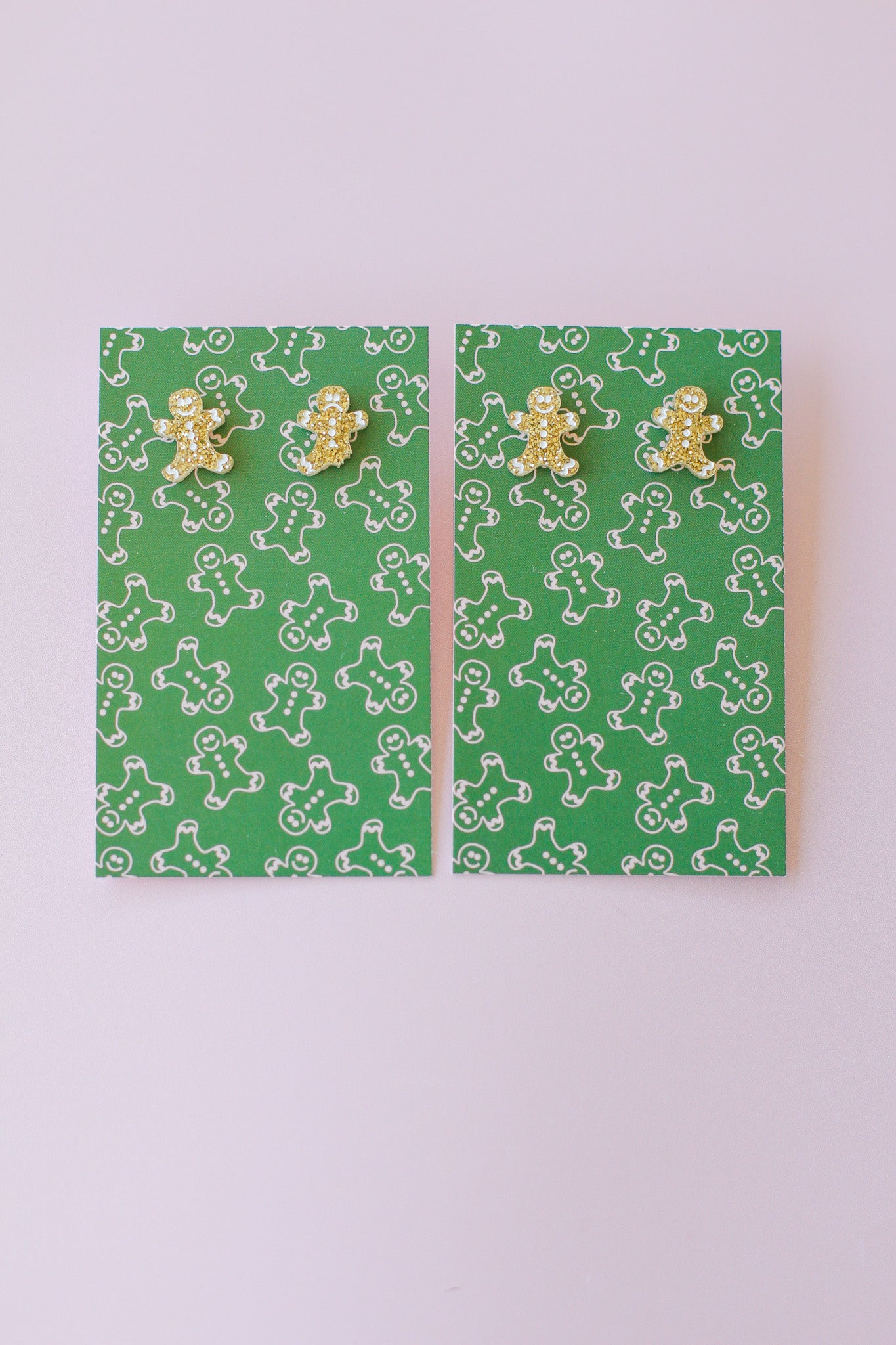 gingy - gingerbread mini gold studs