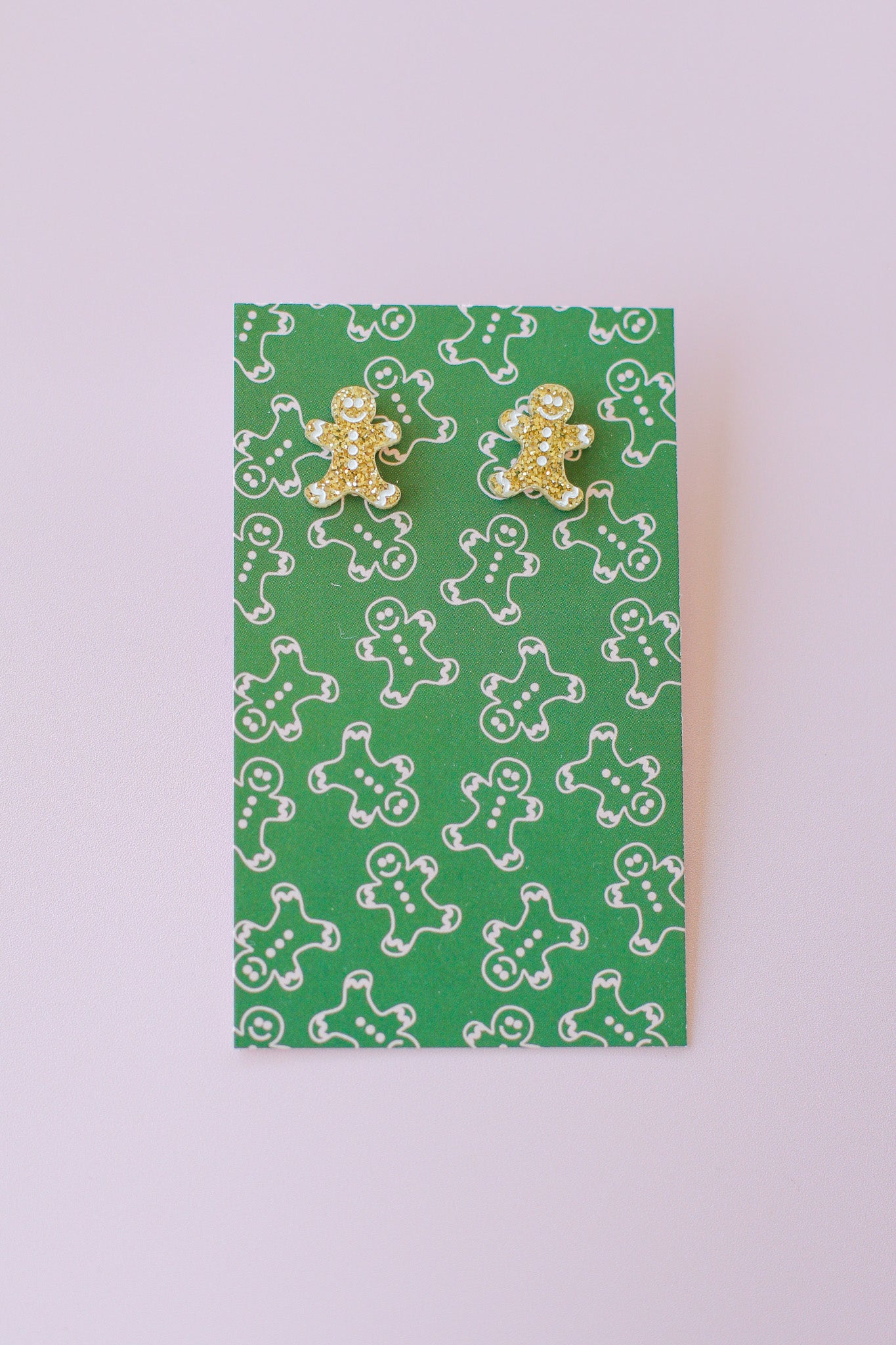 gingy - gingerbread mini gold studs