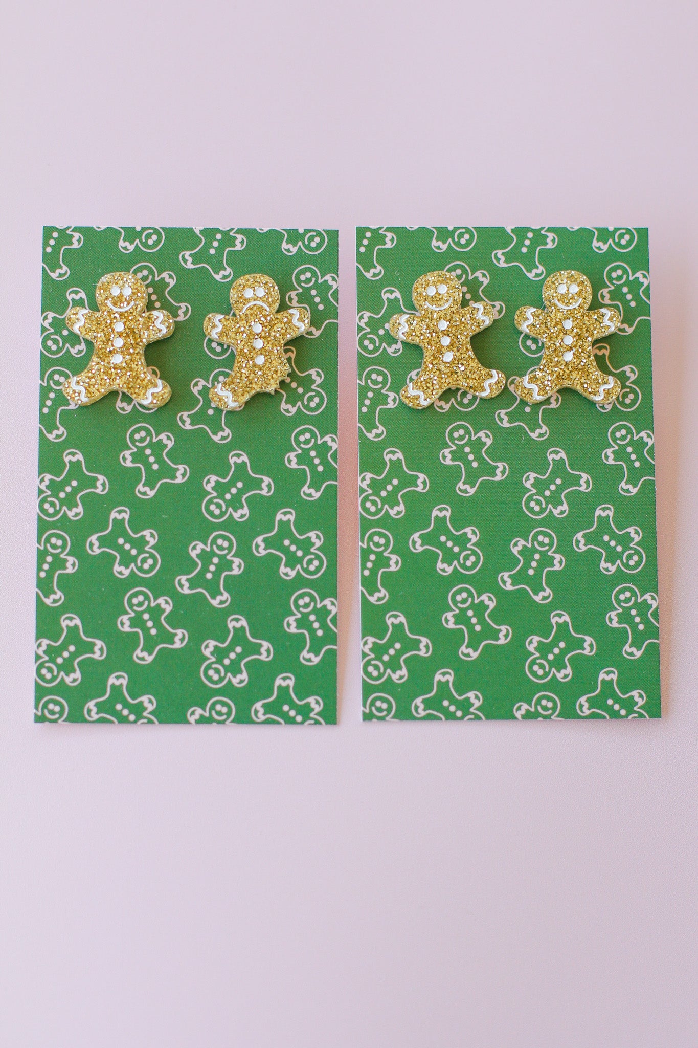 gingy - gingerbread maxi gold studs