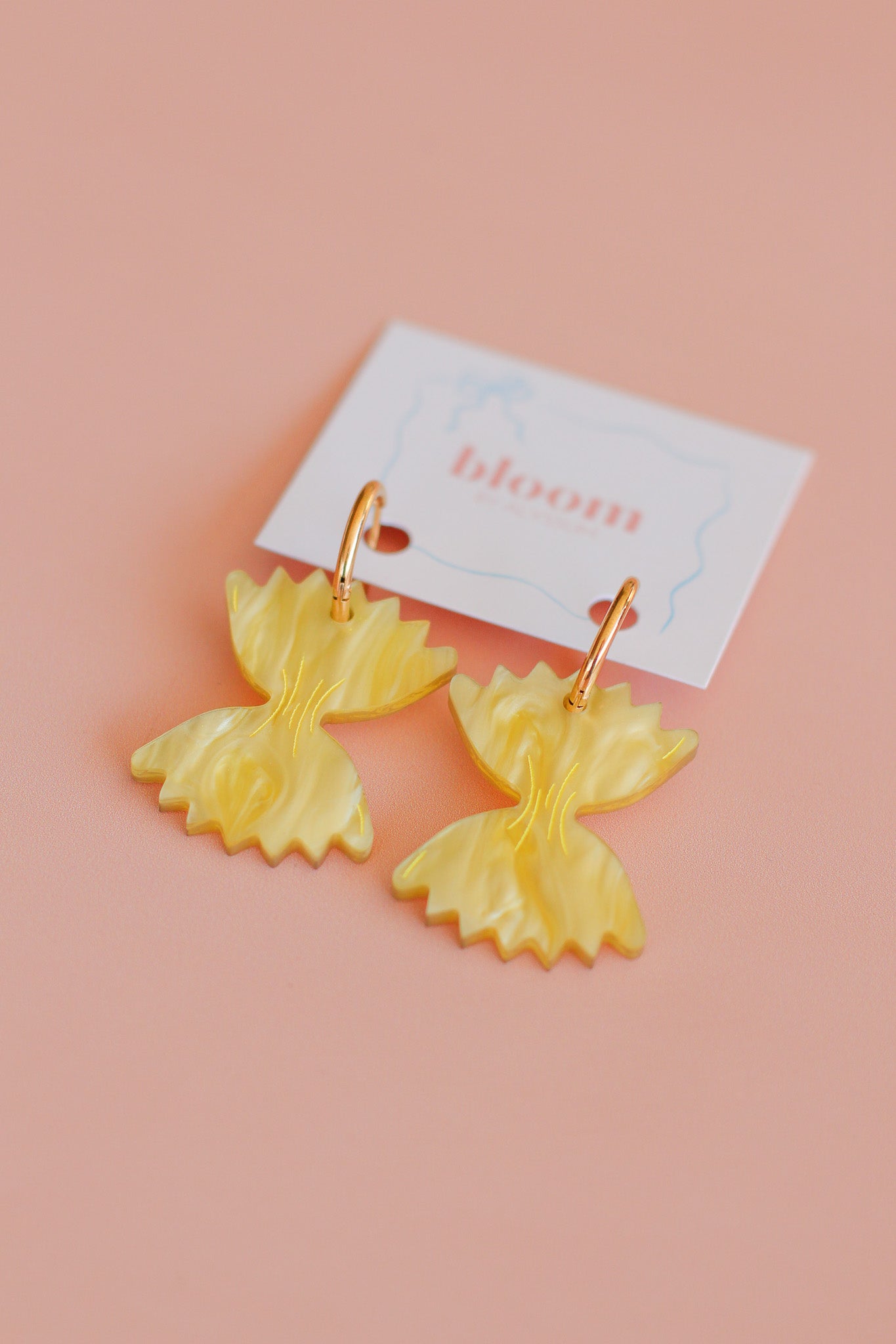 farfalle - bowtie pasta hoops