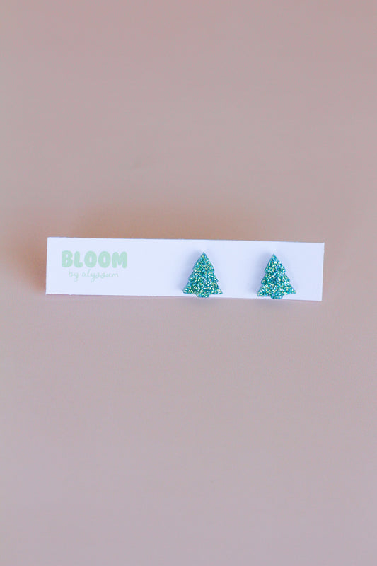 firlicia - christmas tree studs