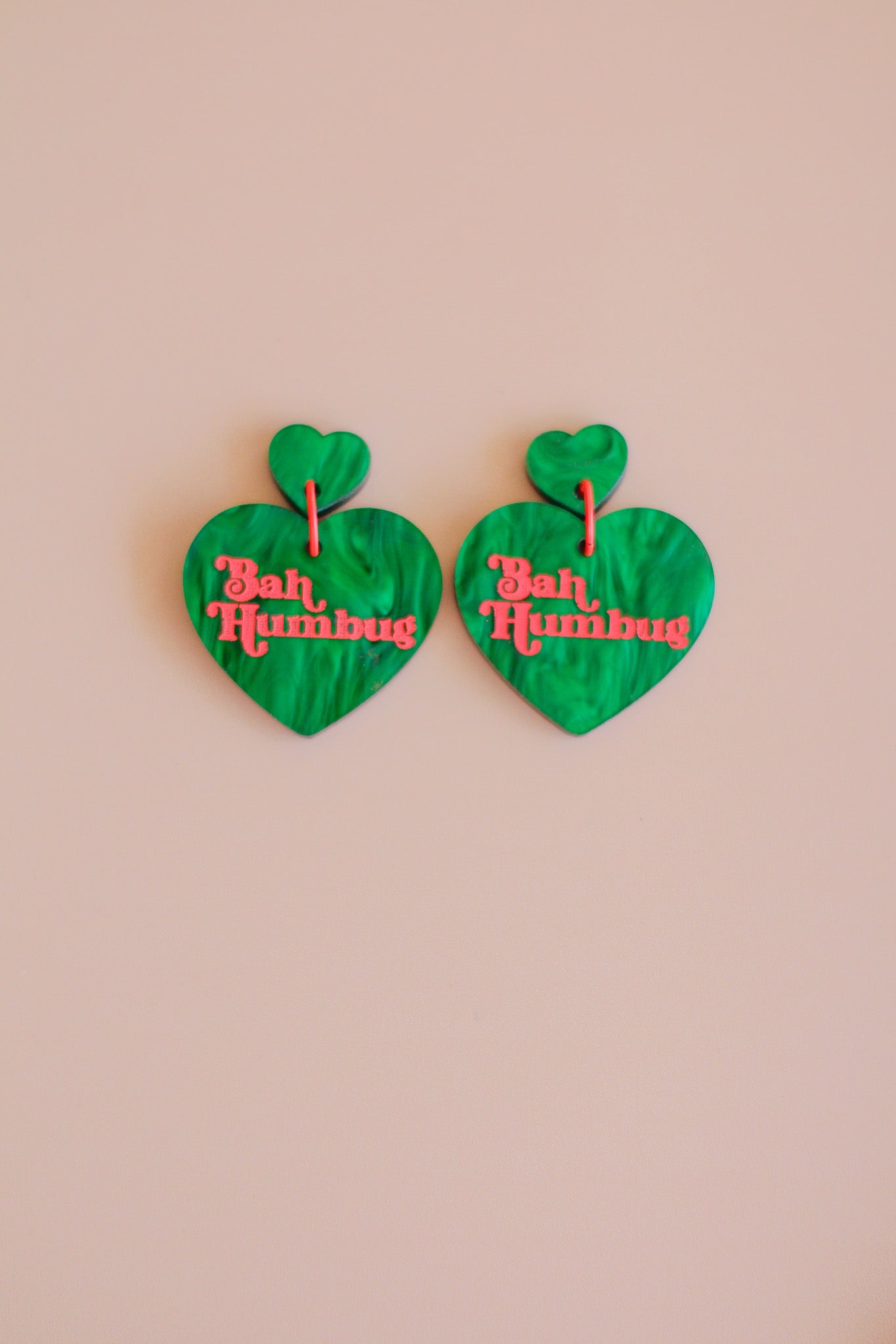 carol - bah humbug heart dangles