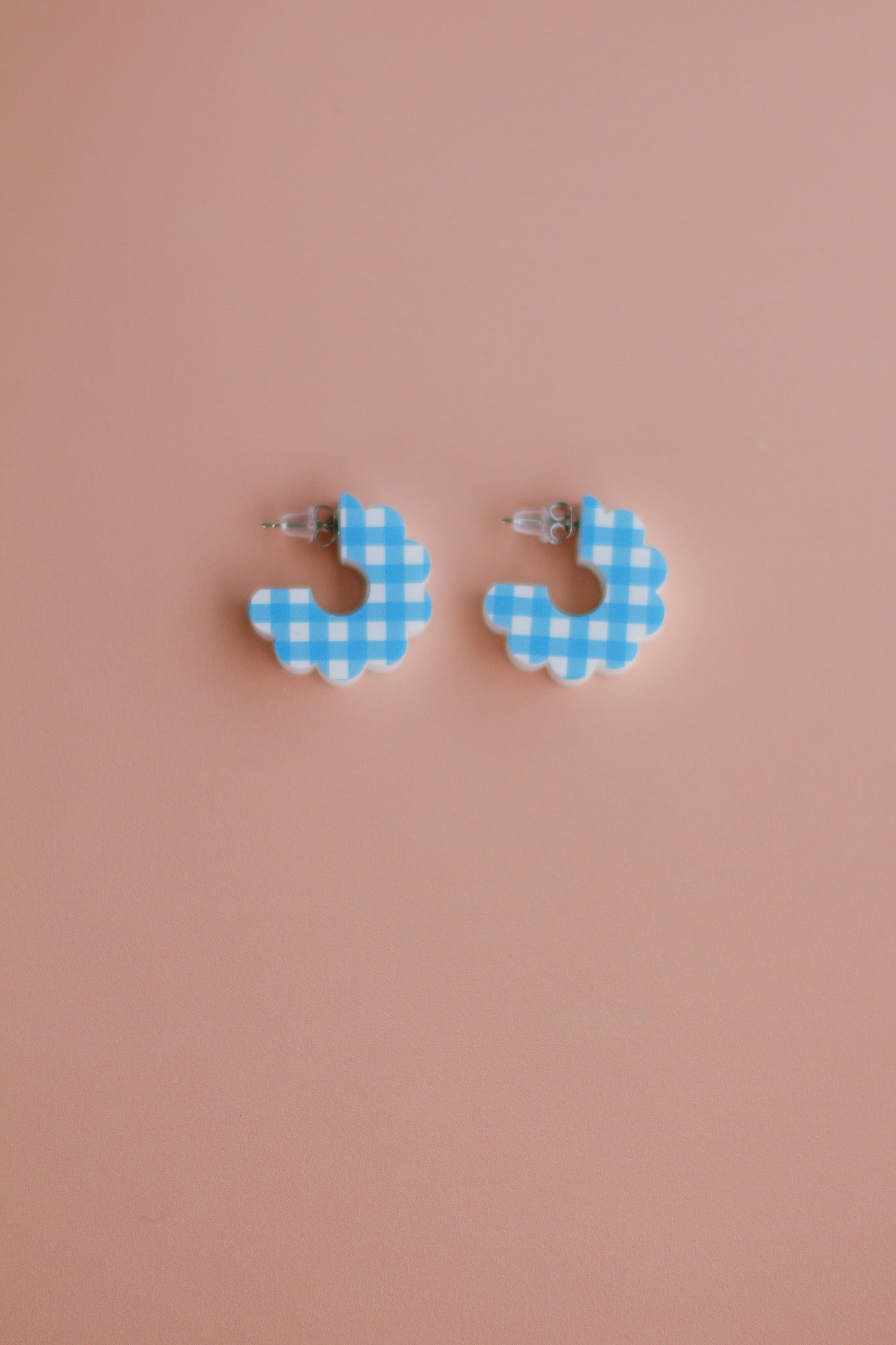 effie - gingham scallop hoops