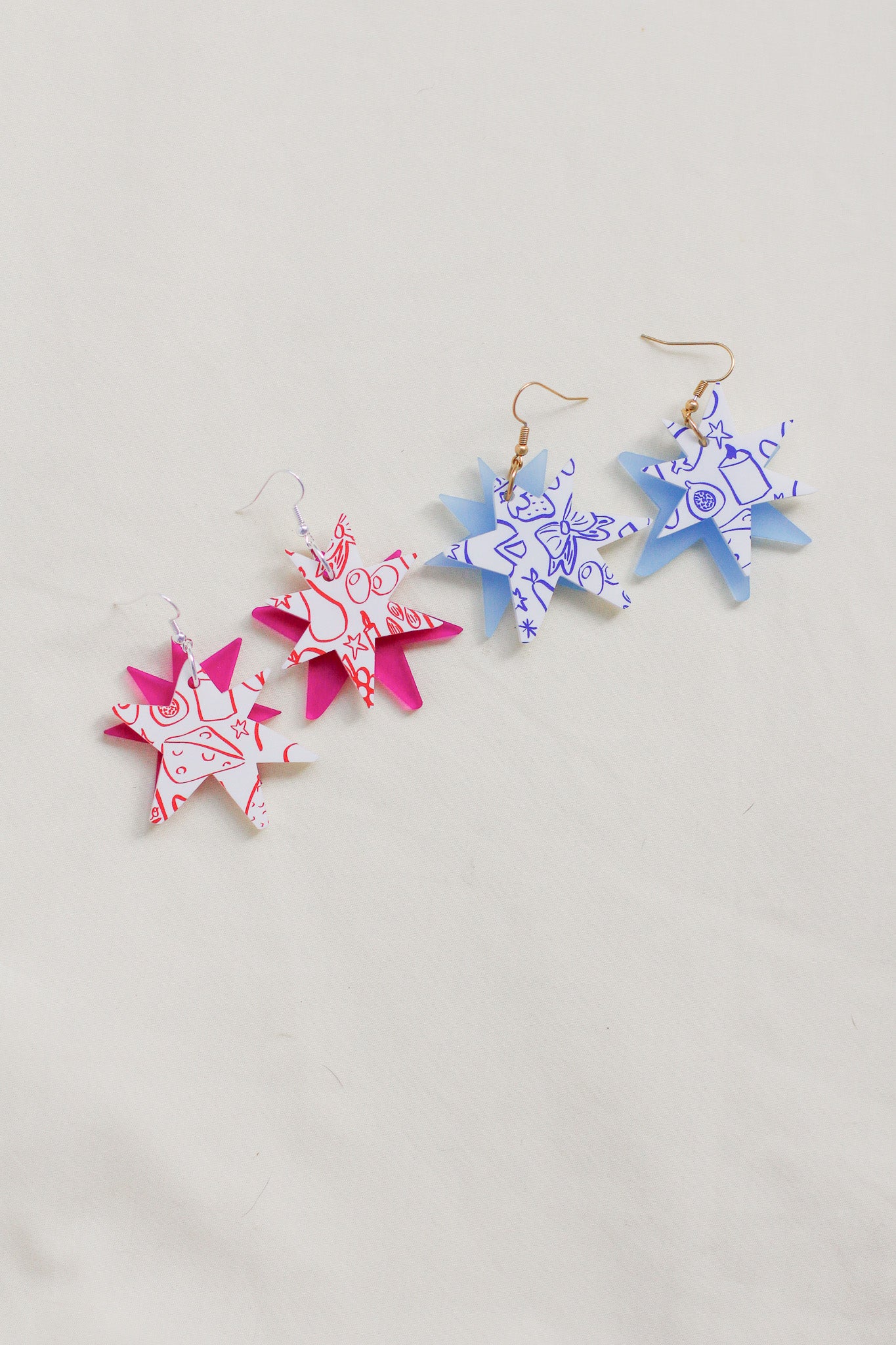 starcuterie - charcuterie print star dangles