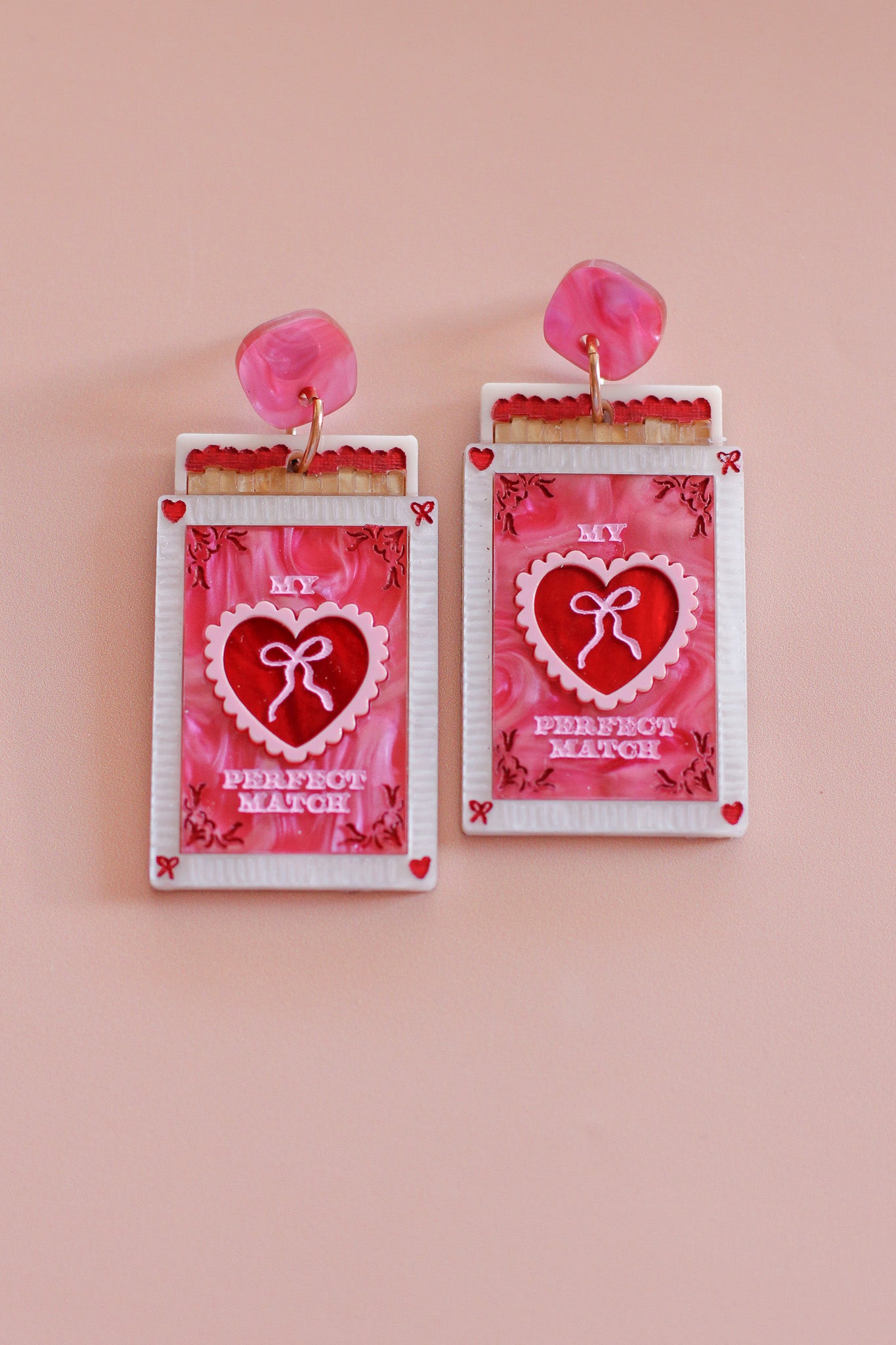 ember - vintage matchbook dangles