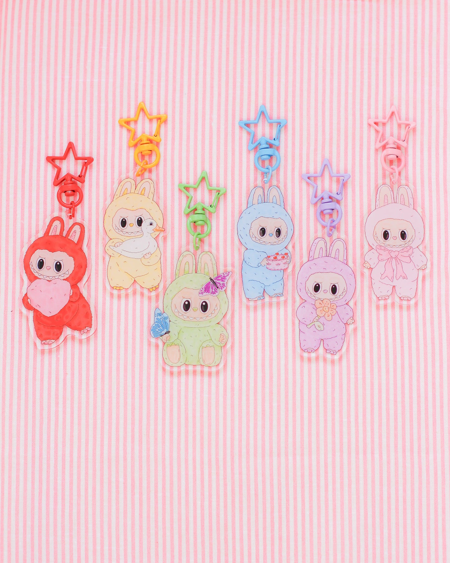 babubu keychain blind box