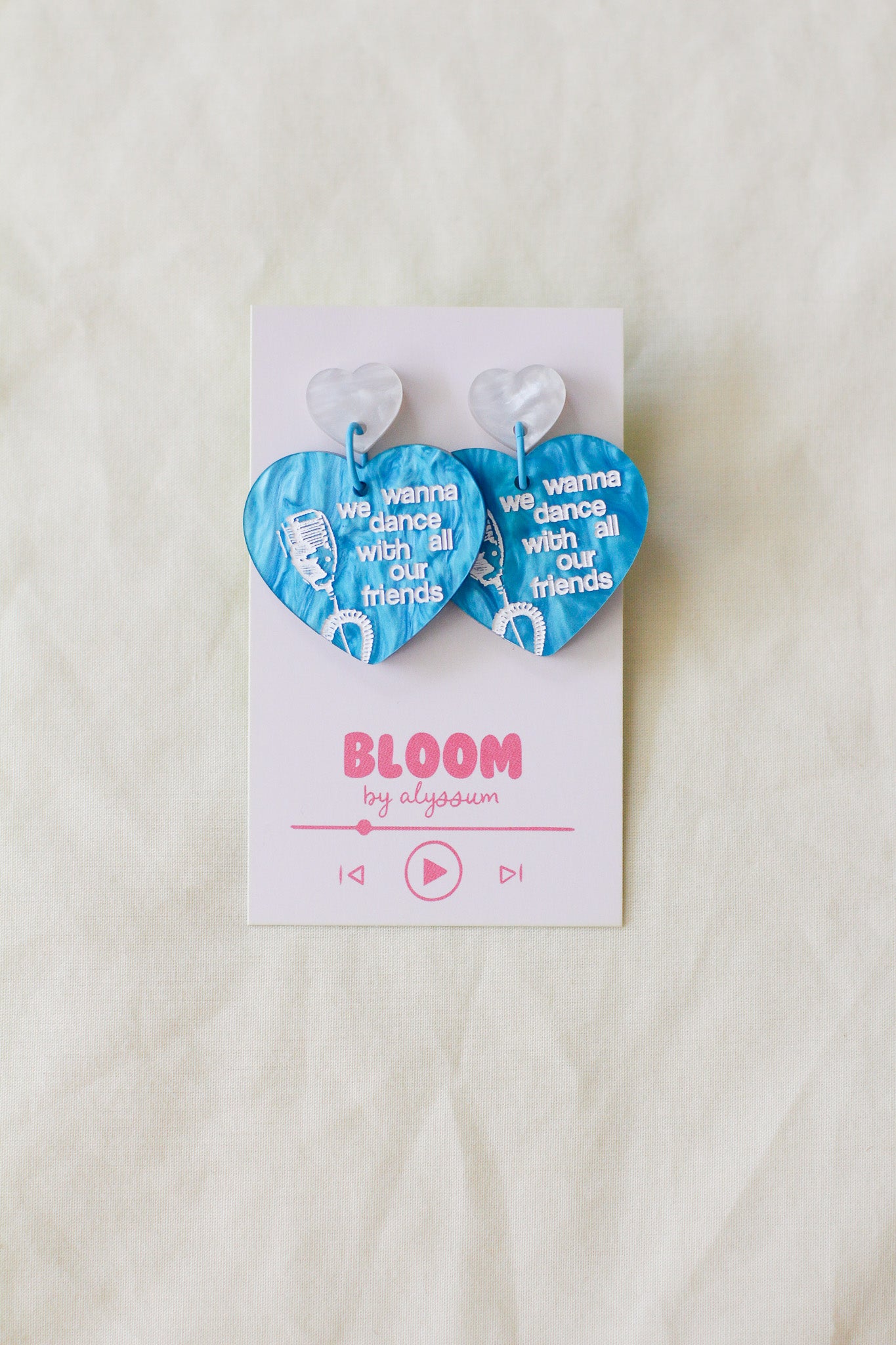 dance no more dangle earrings