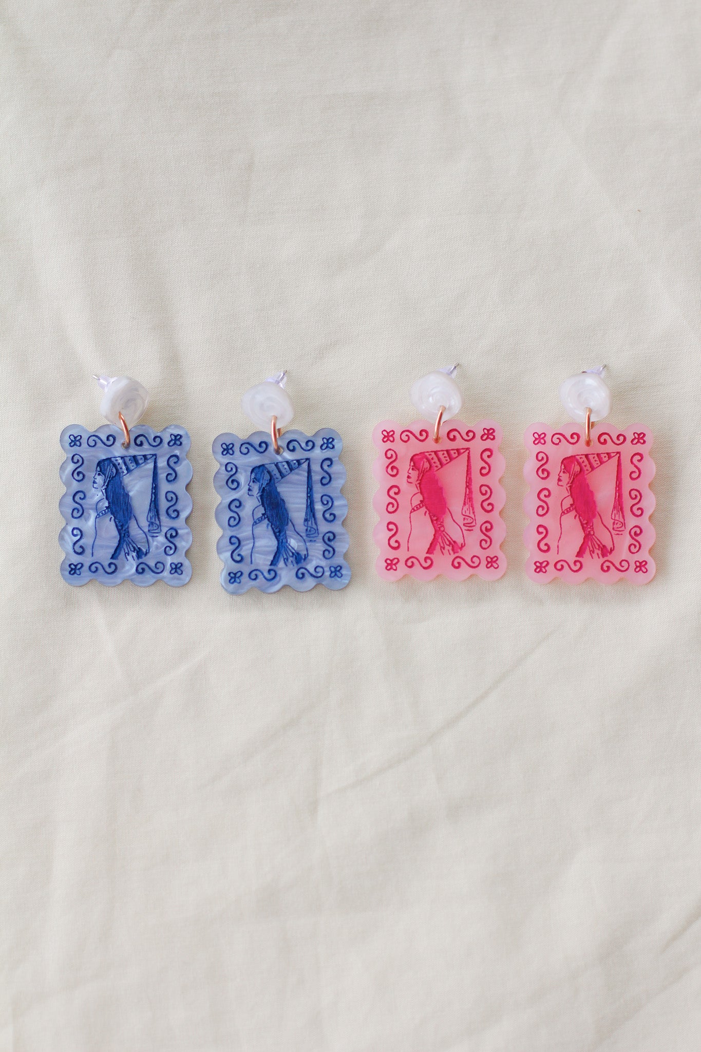 gwen - maiden dangle earrings