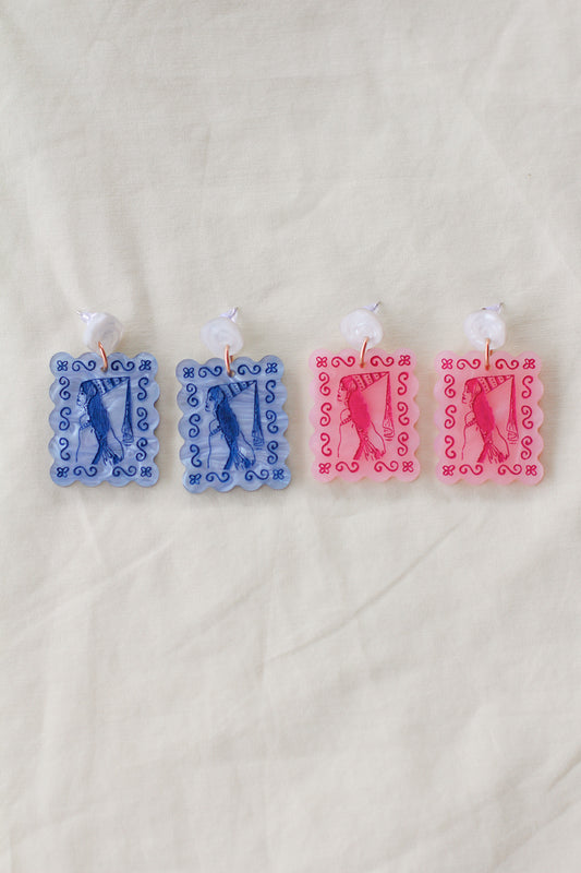 gwen - maiden dangle earrings