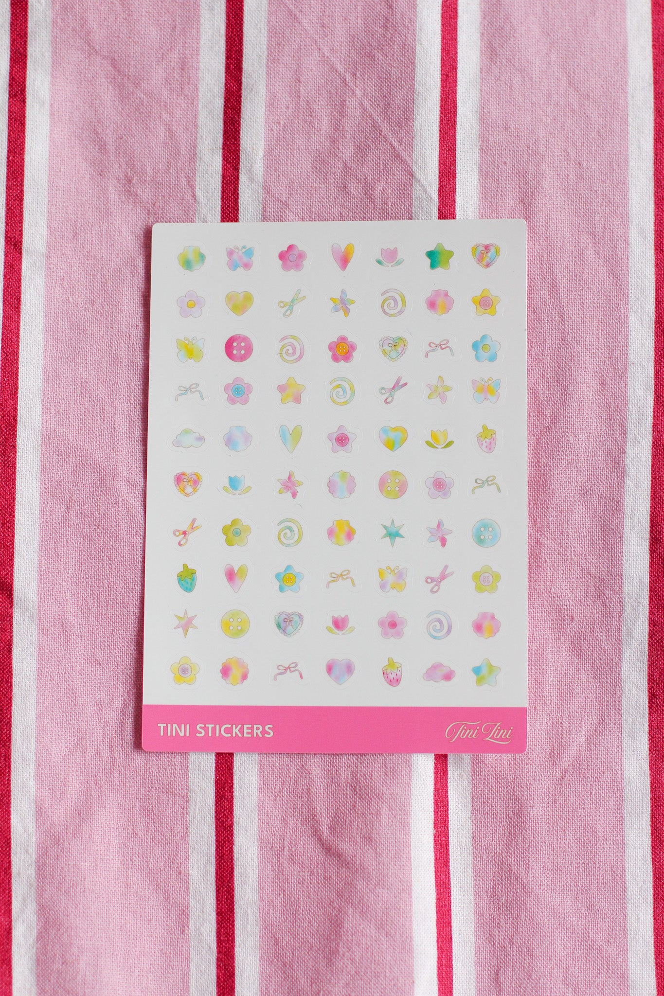 TINI ZINI tini stickers sheet