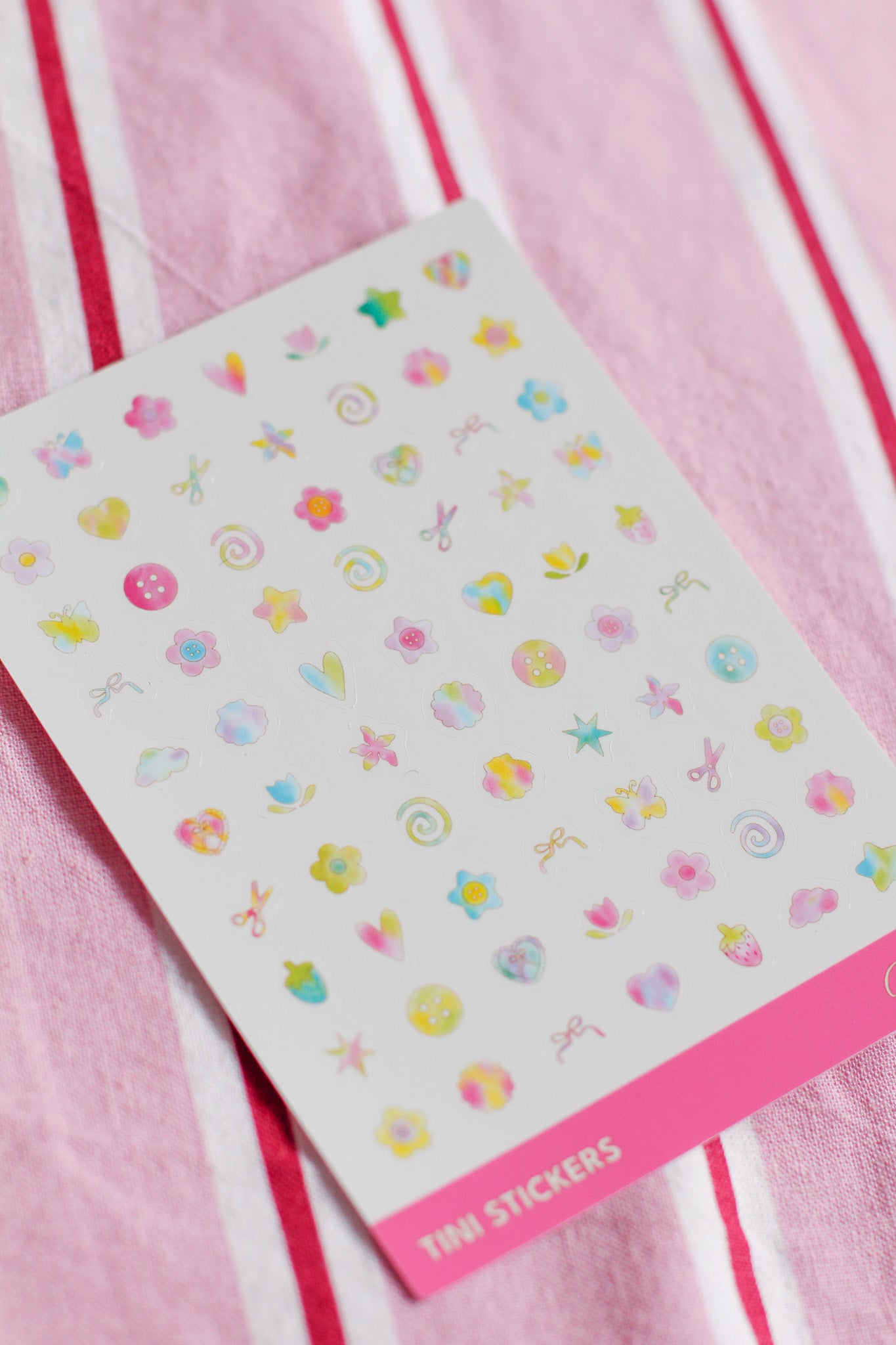 TINI ZINI tini stickers sheet