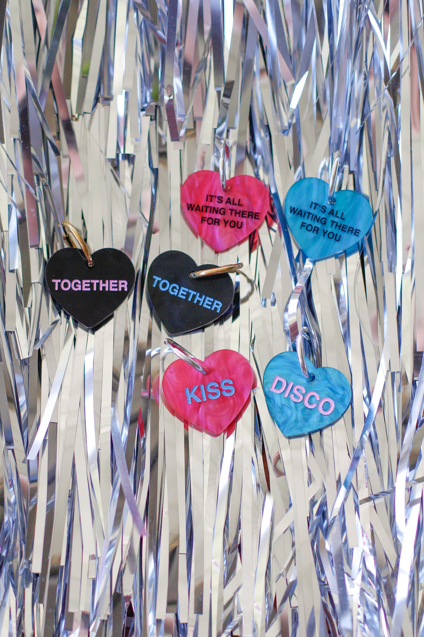 CUSTOM harry heart hoops