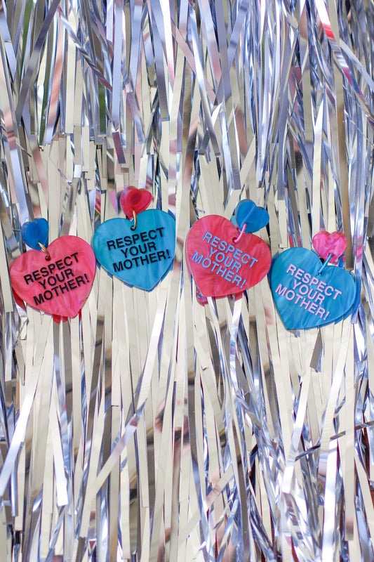 CUSTOM harry heart dangles