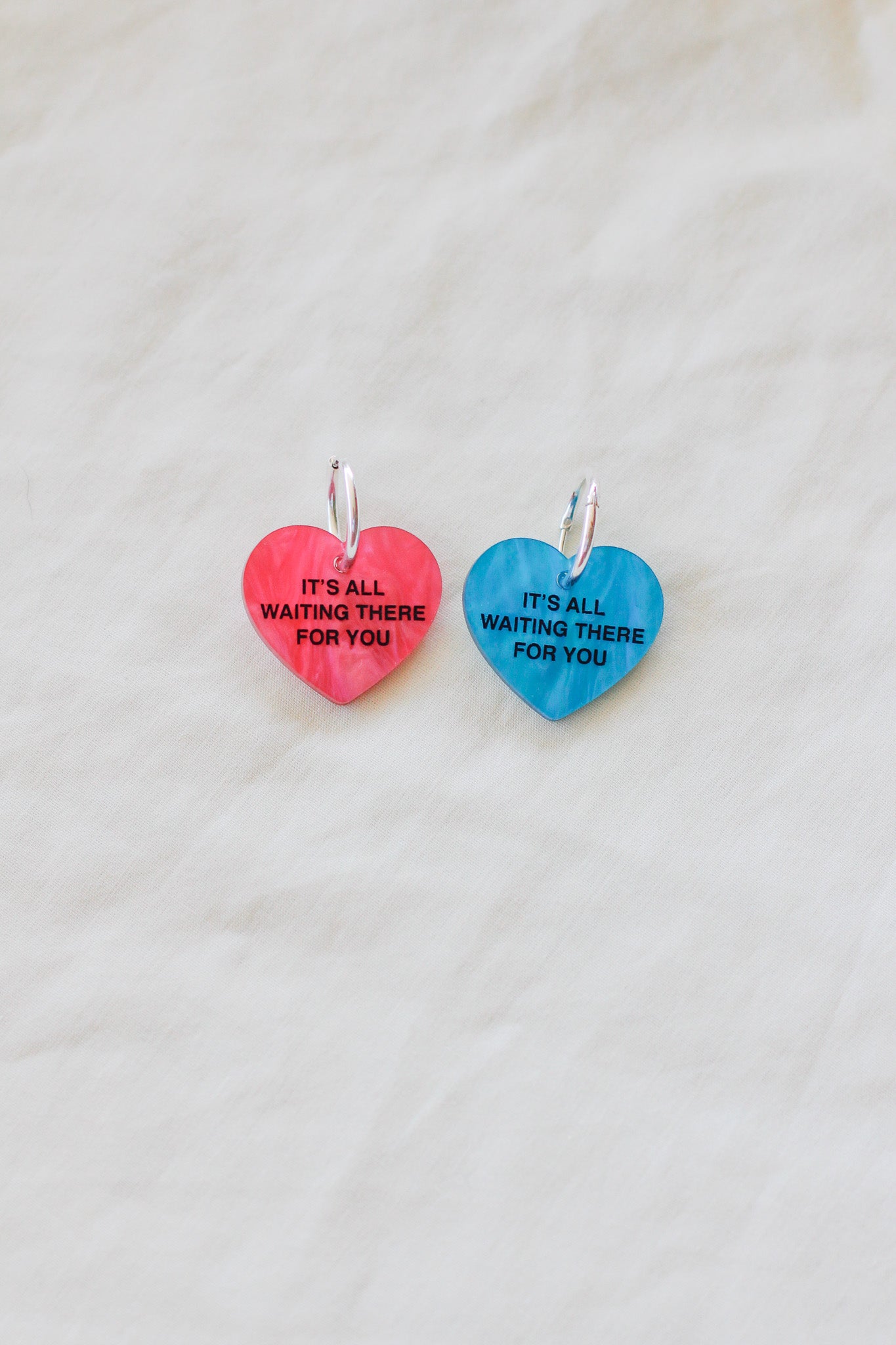 CUSTOM harry heart hoops