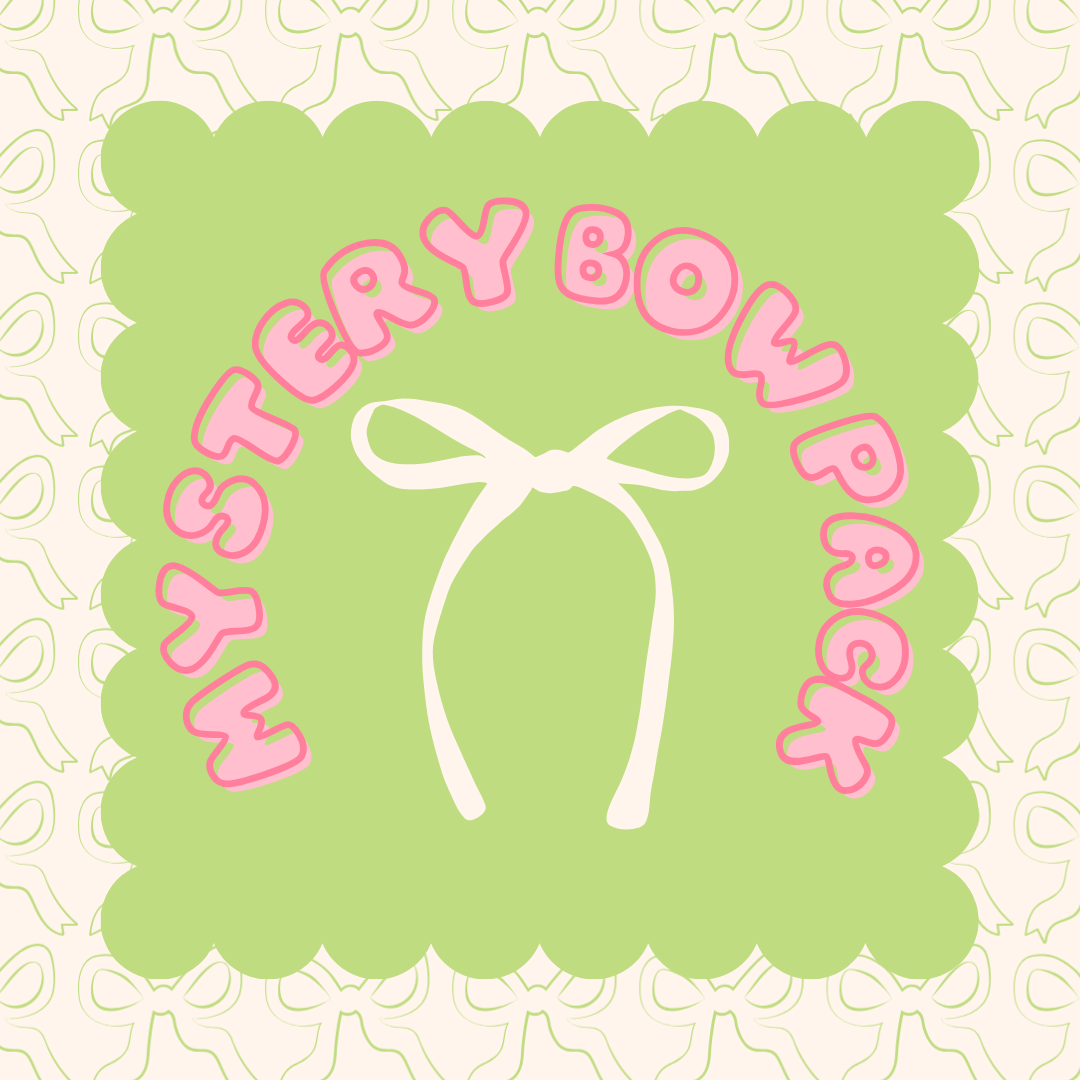 🎉mystery bundle - 4 bow pairs + hoop