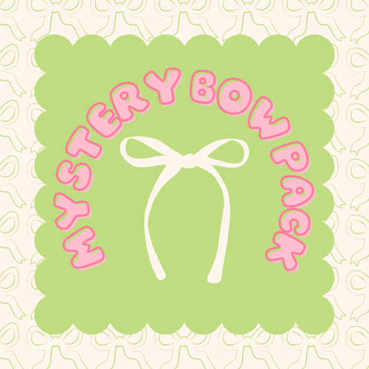 🎉mystery bundle - 4 bow pairs + hoop