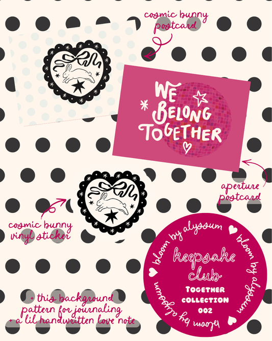 together collection 🐇 KEEPSAKE CLUB
